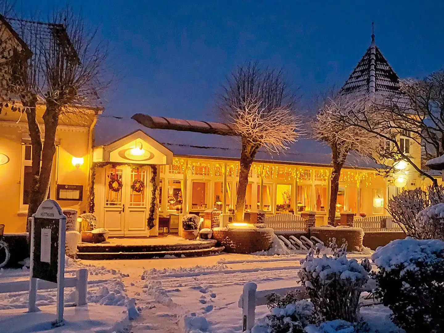 Sonnenresort Hüttmann Terrasse