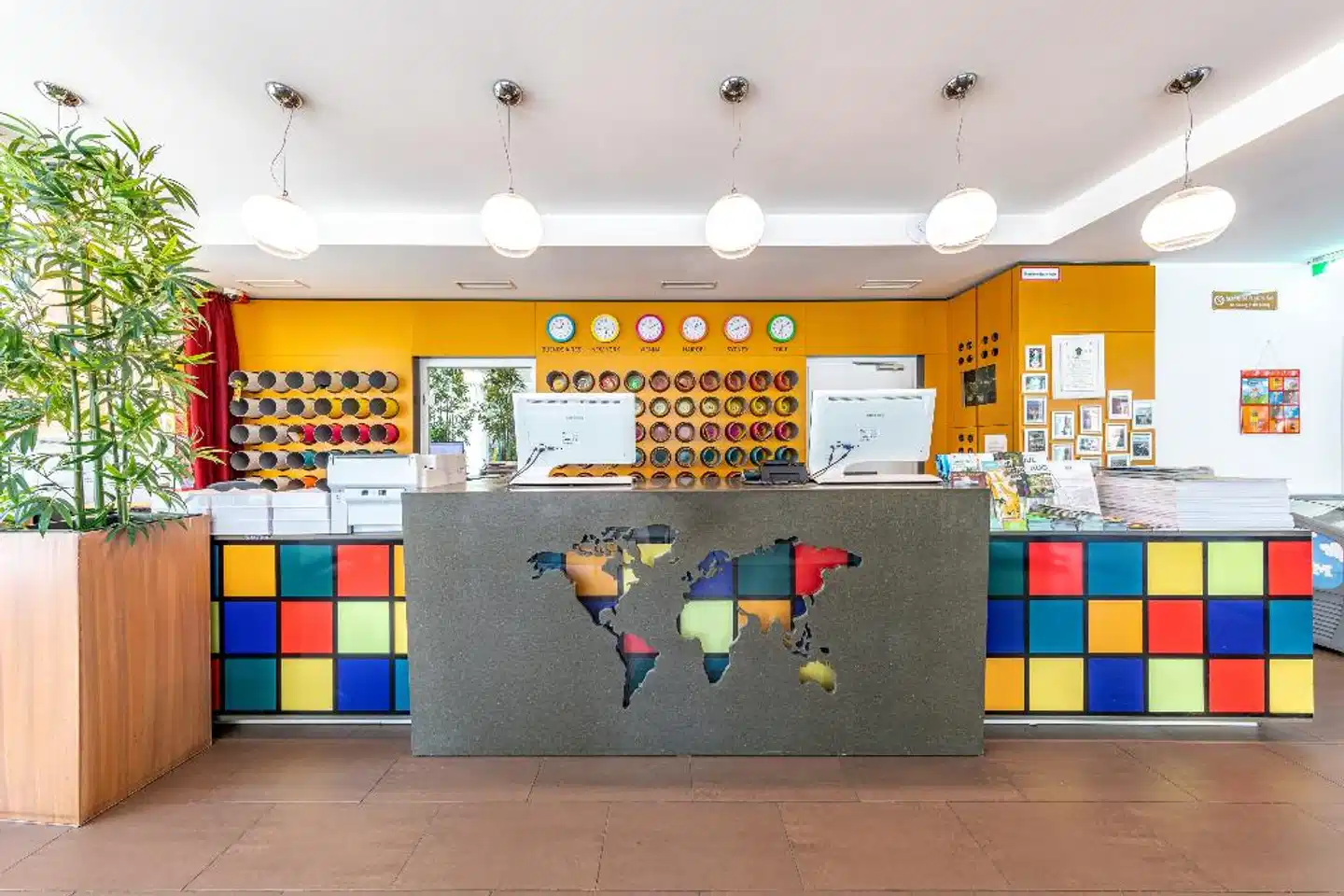 a&t Holiday Hostel Wien Lobby