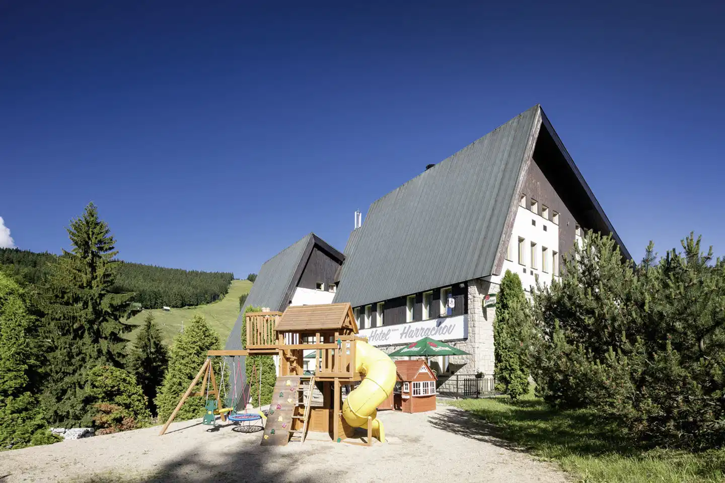 Pytloun Wellness Hotel Harrachov Terrasse