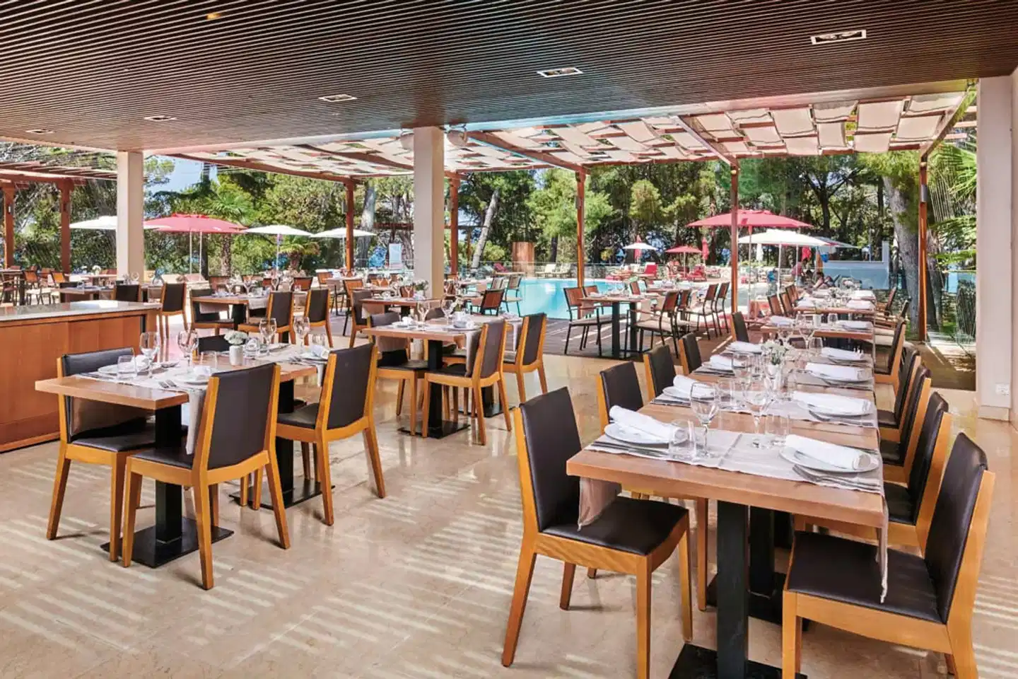 Villa Galijot Plava Laguna Restaurant