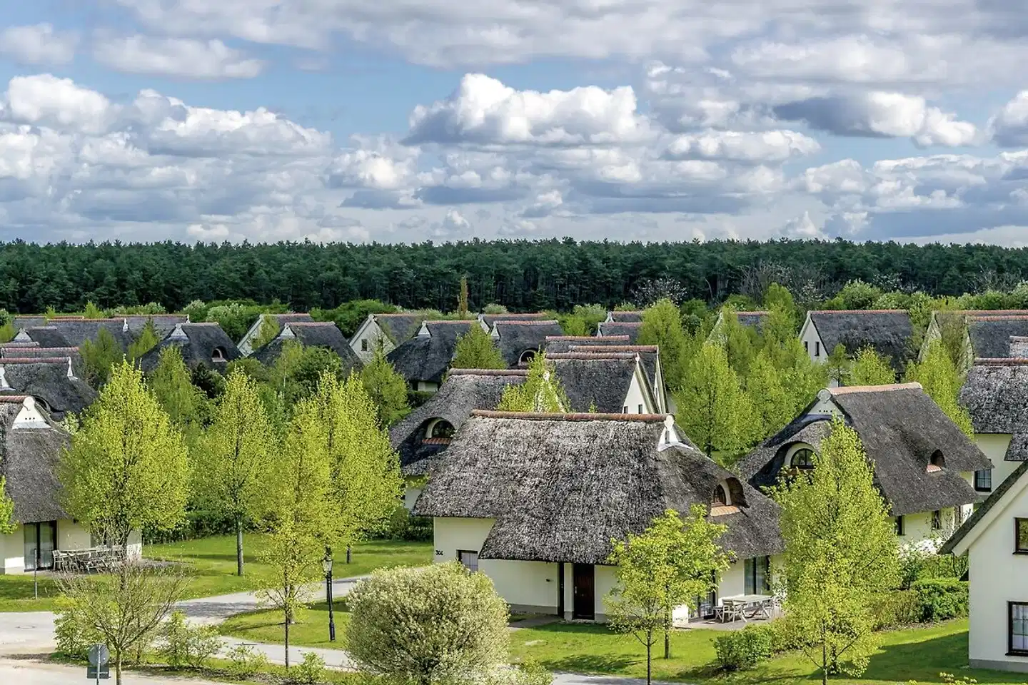 Van der Valk Resort Linstow - Ferienhäuser Garten