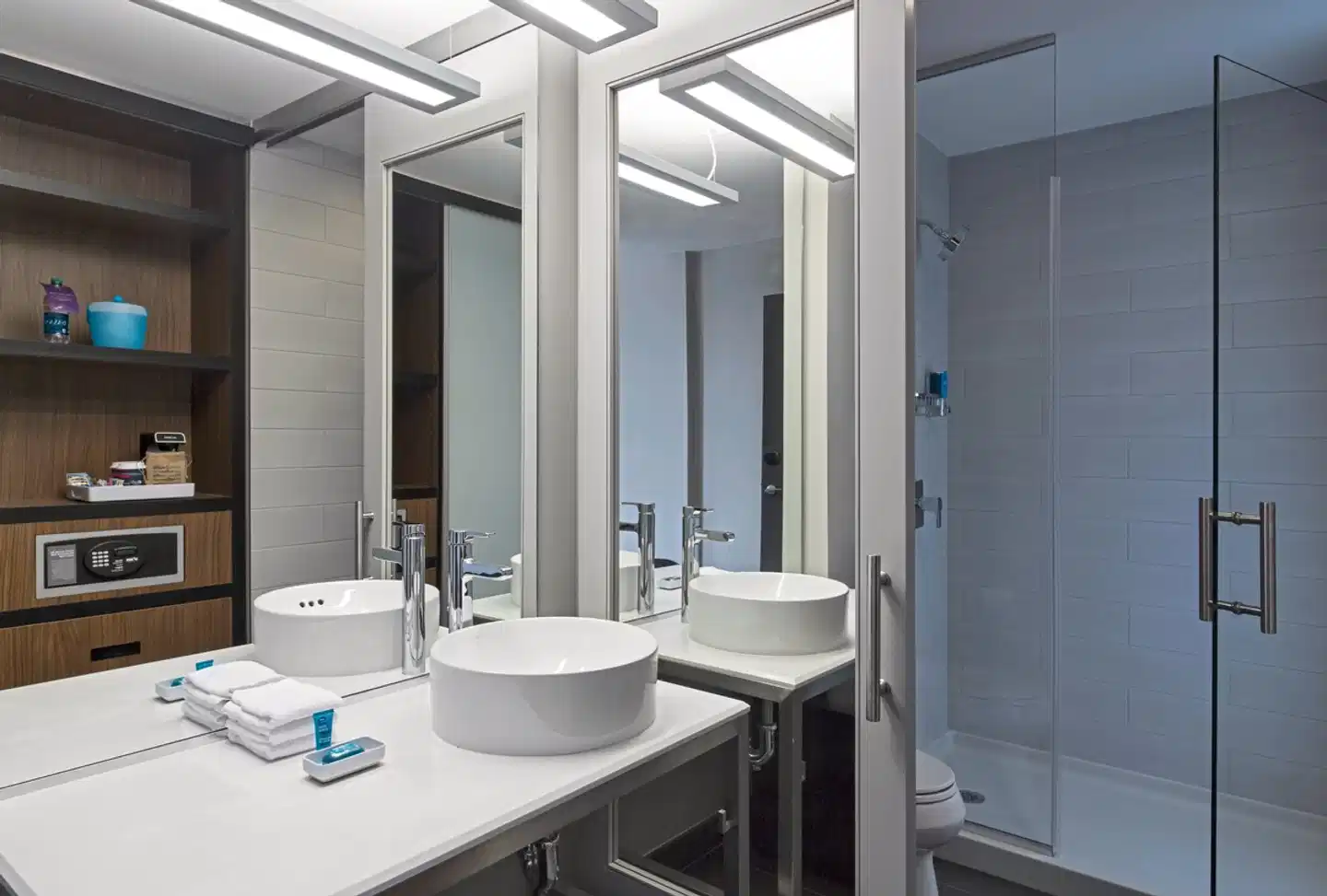 Aloft New Orleans Downtown Badezimmer