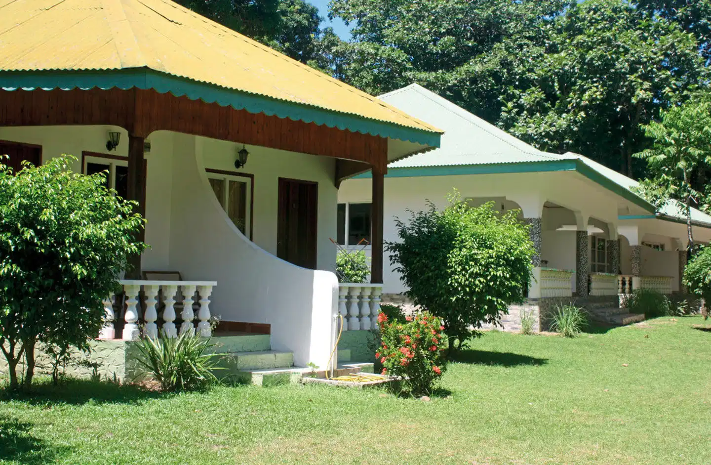 Chalets Bamboo Vert Aussenansicht