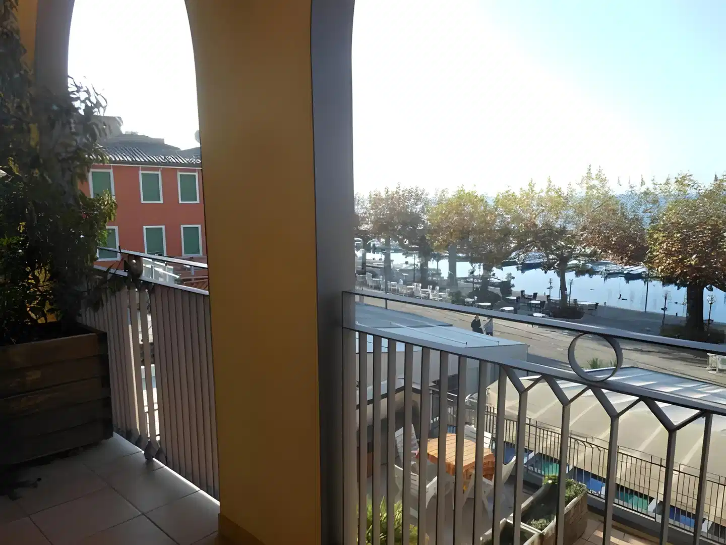 Hotel Ristorante Miralago Terrasse