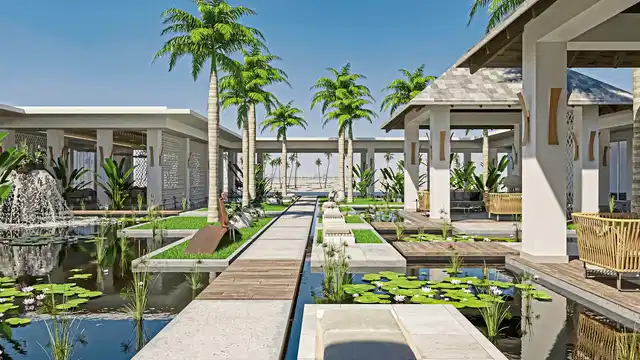 Meliá Trinidad Peninsula Garten