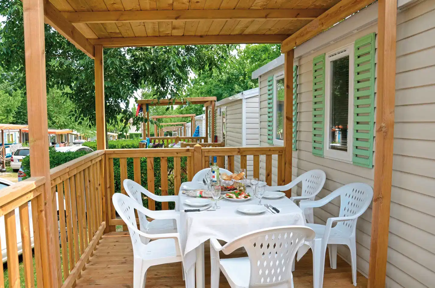 Jesolo Mare Family Camping Village (by Happy Camp) Terrasse