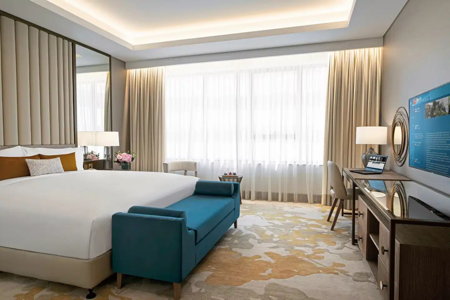 Al Jaddaf Rotana Suite Hotel Wohnbeispiel