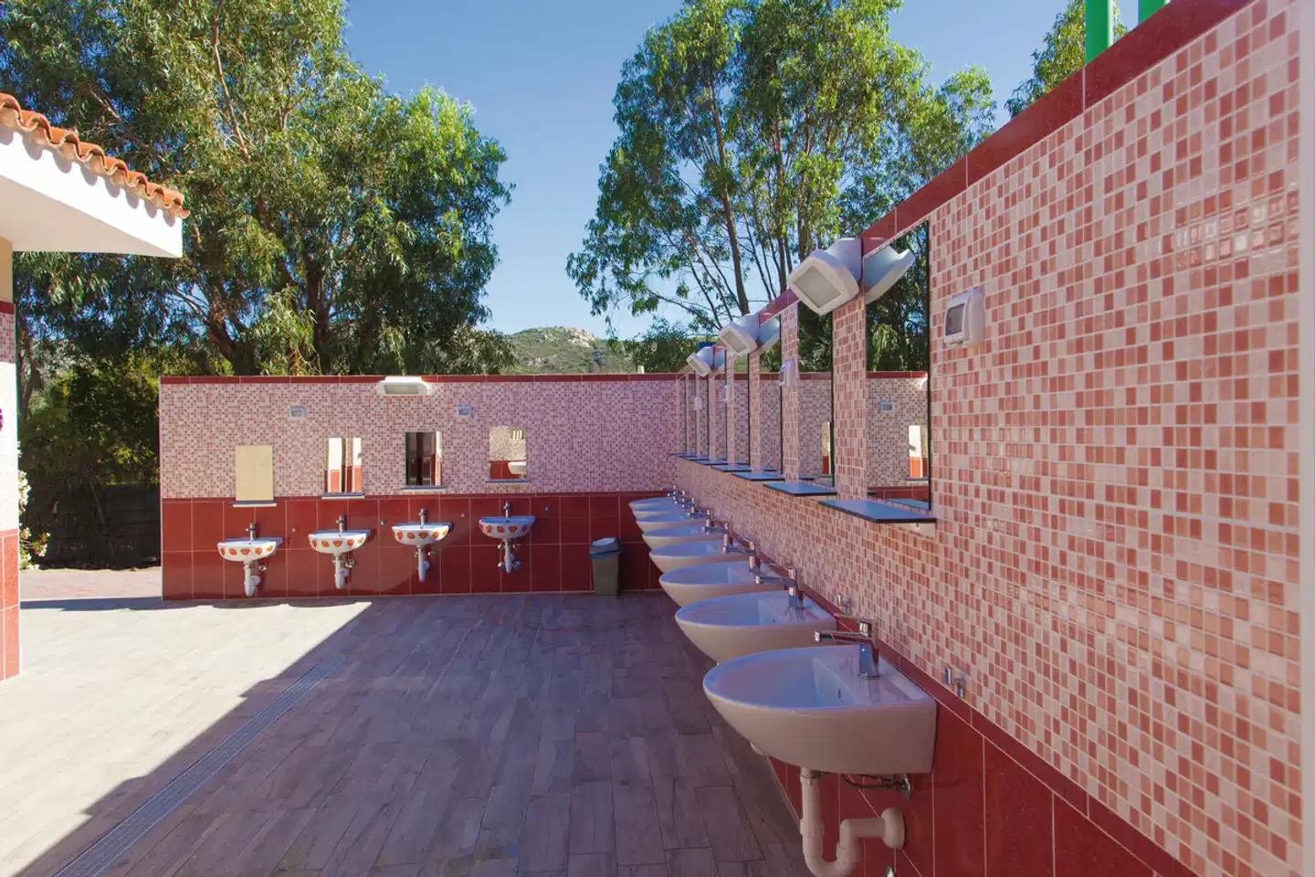 Camping Village Capo D'Orso (Stellplätze) Terrasse