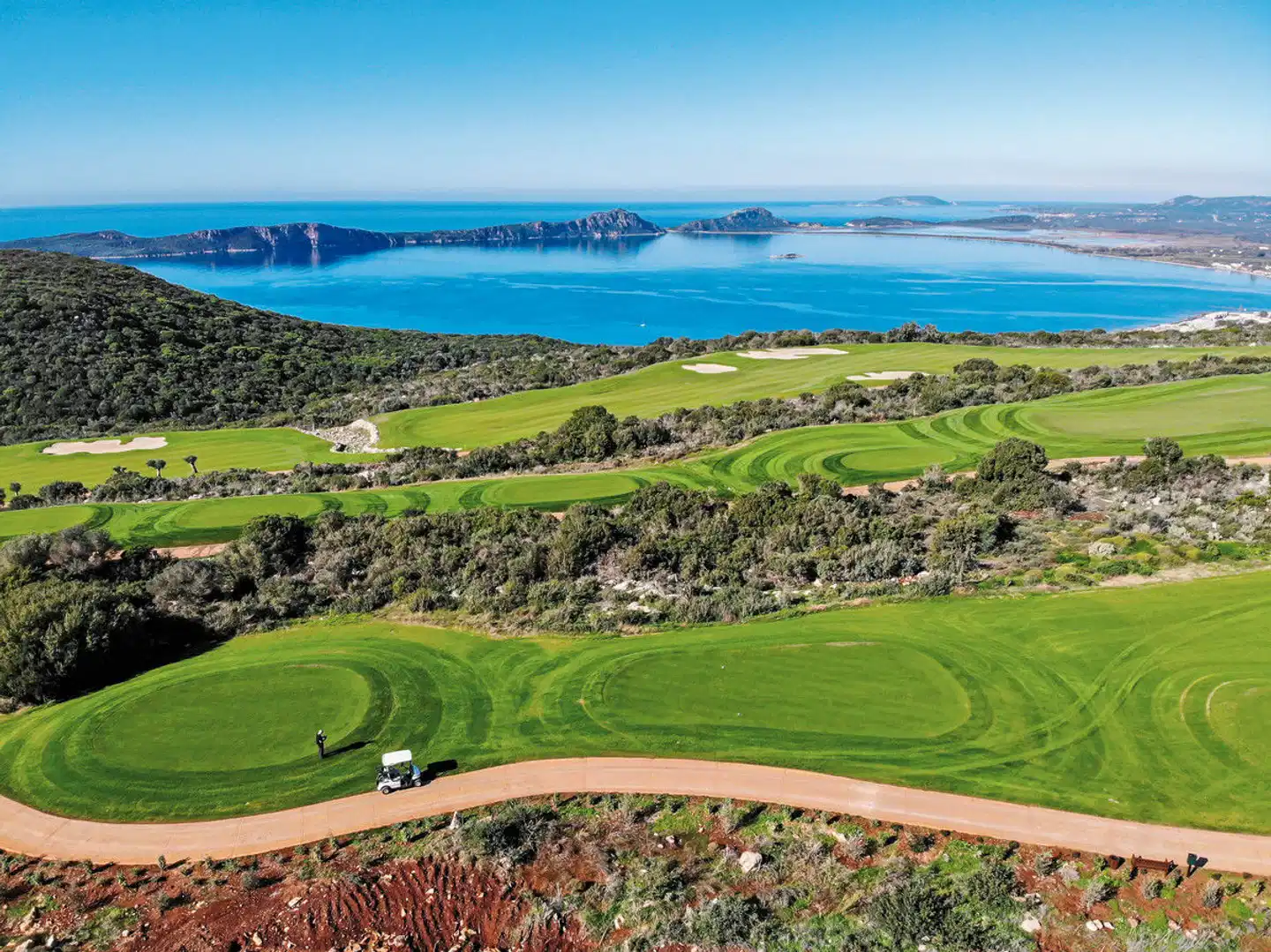 W Costa Navarino Landschaft