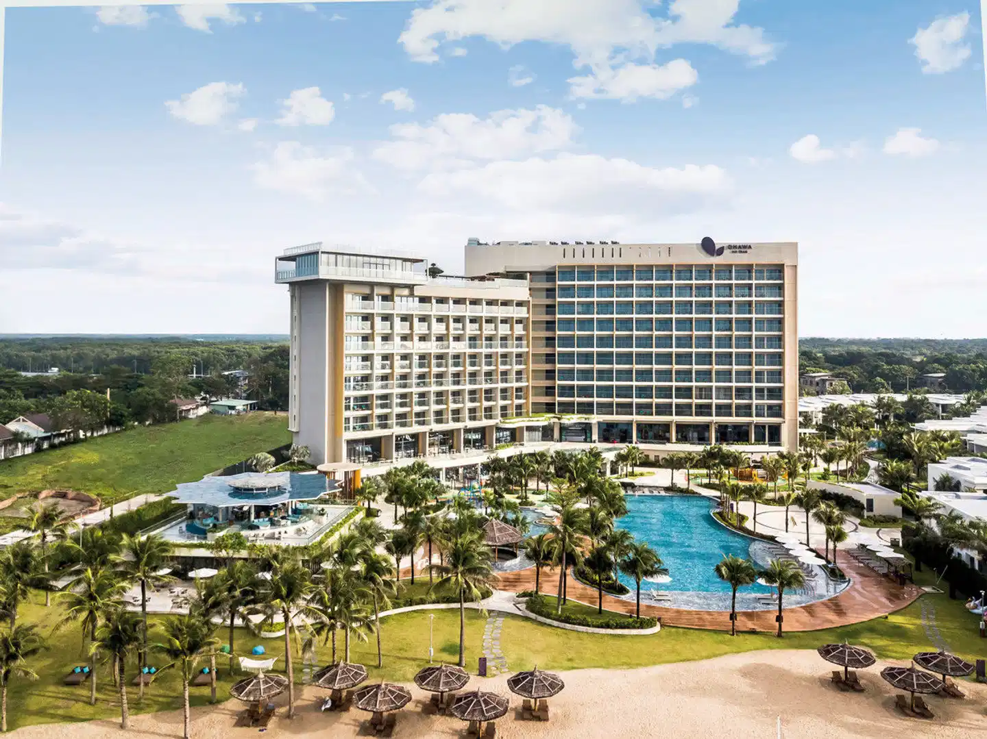 Dhawa Hotel Ho Tram Aussenansicht