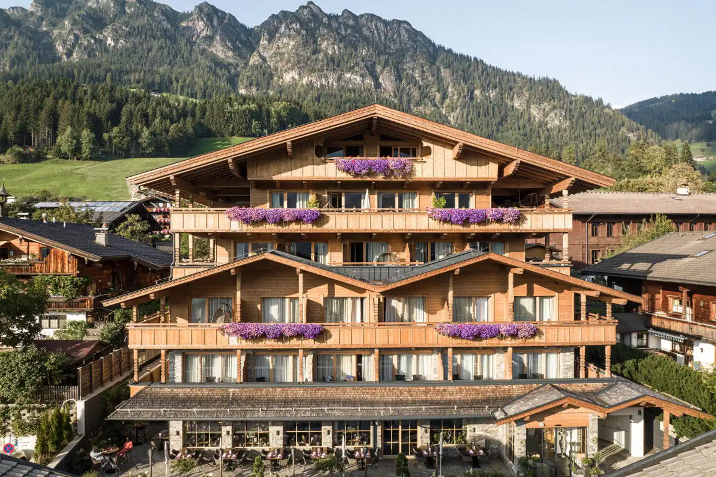 Die Alpbacherin Boutique Hotel Aussenansicht