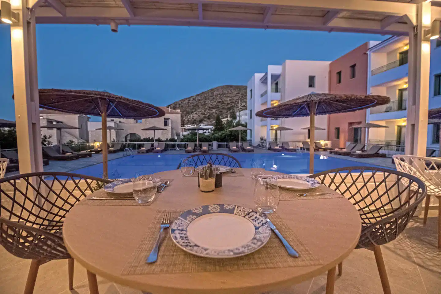 Mitos Village Terrasse