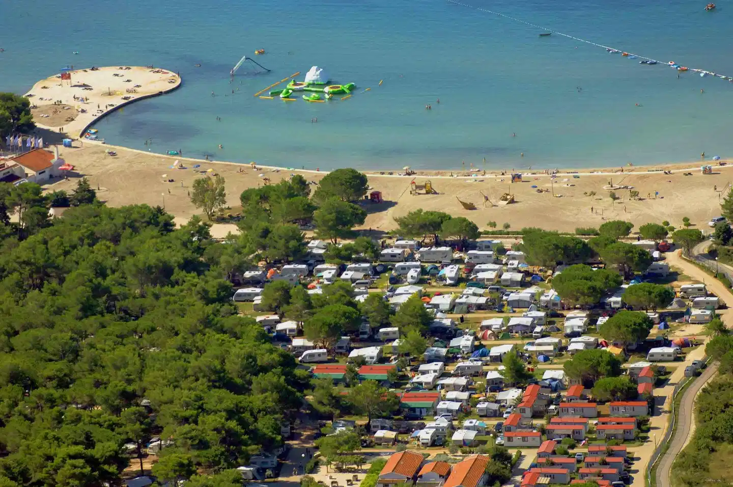 Zaton Holiday Resort Mobilheime Strand