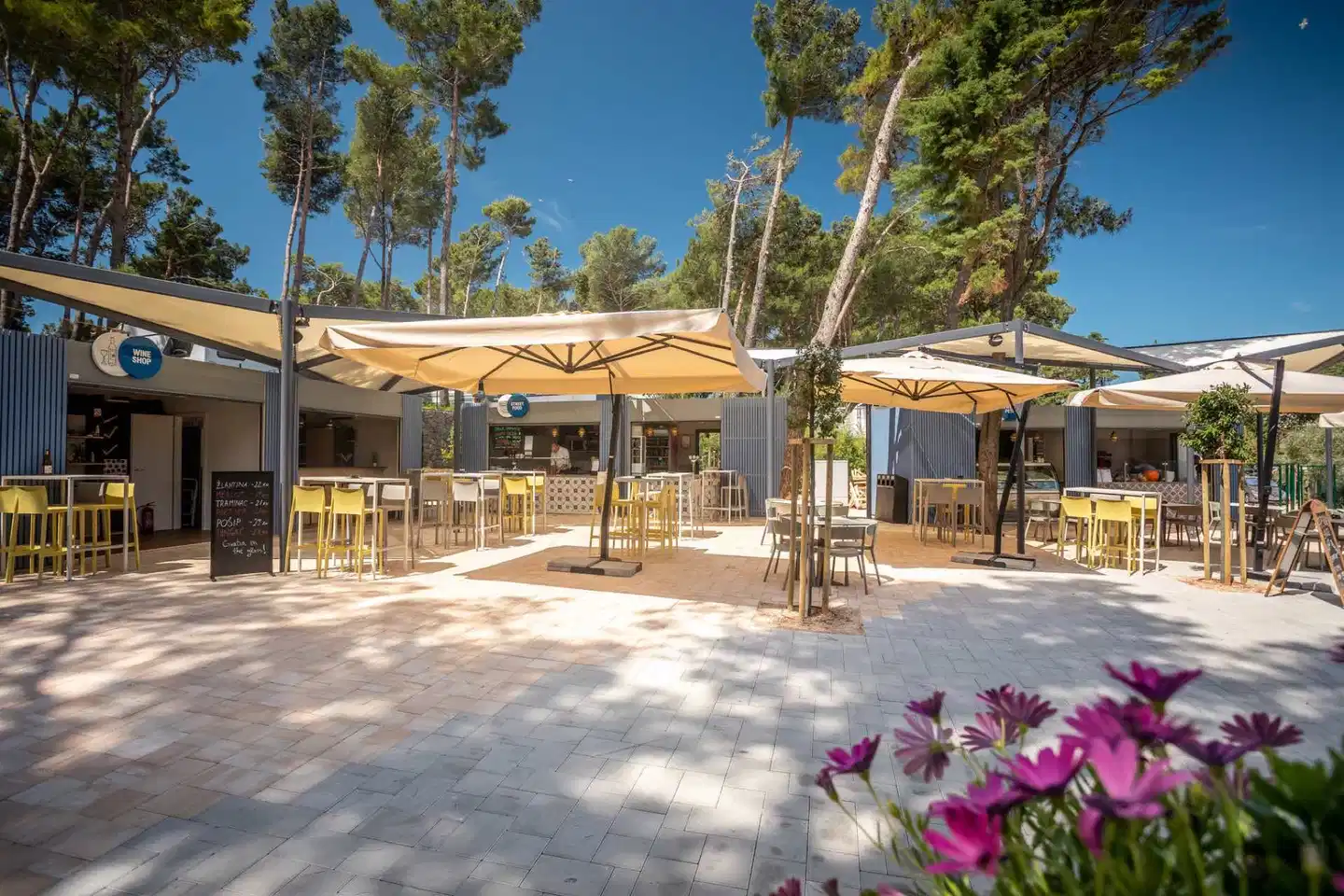 Valamar Camping Jezevac Terrasse