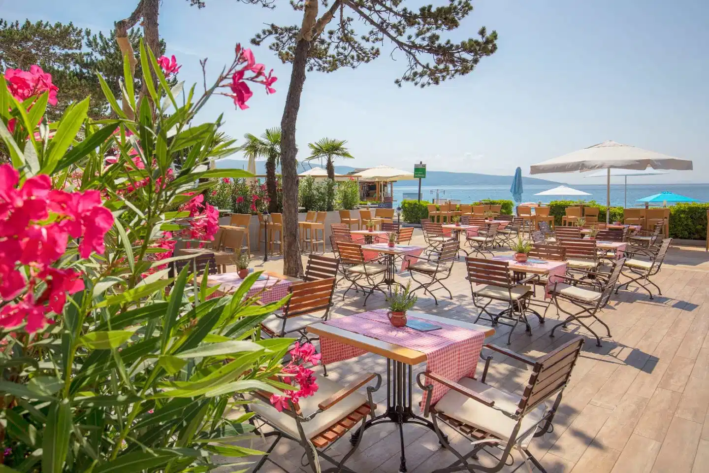 Valamar Camping Jezevac Terrasse