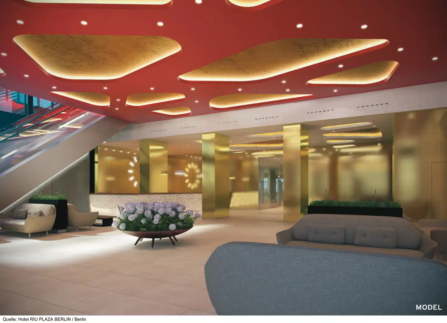 Riu Plaza Berlin Lobby