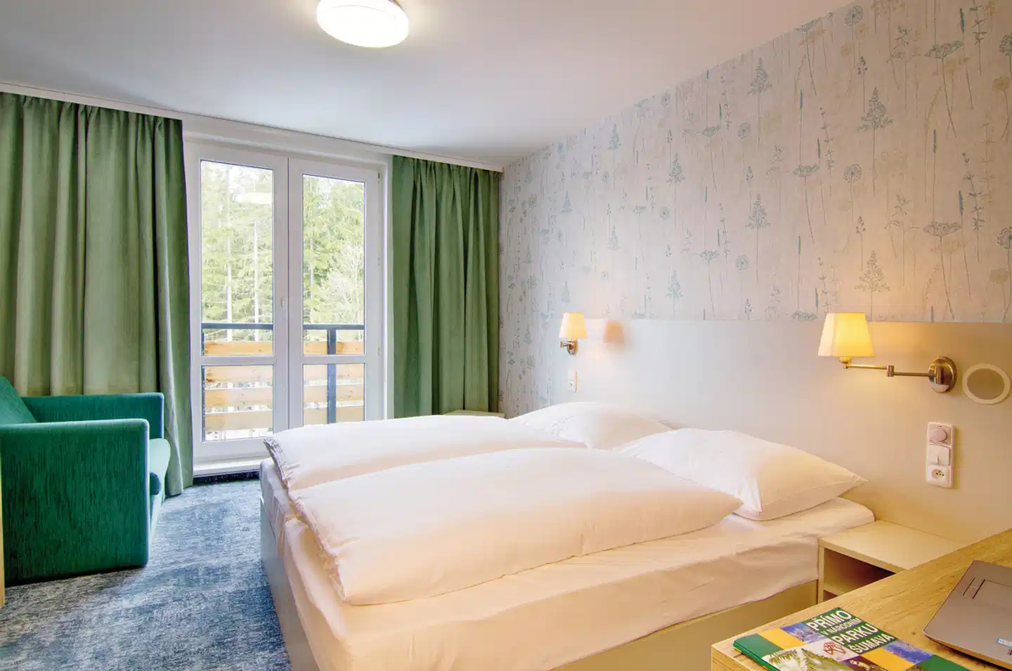 Srni & Nebenhaus Sumava Wohnbeispiel