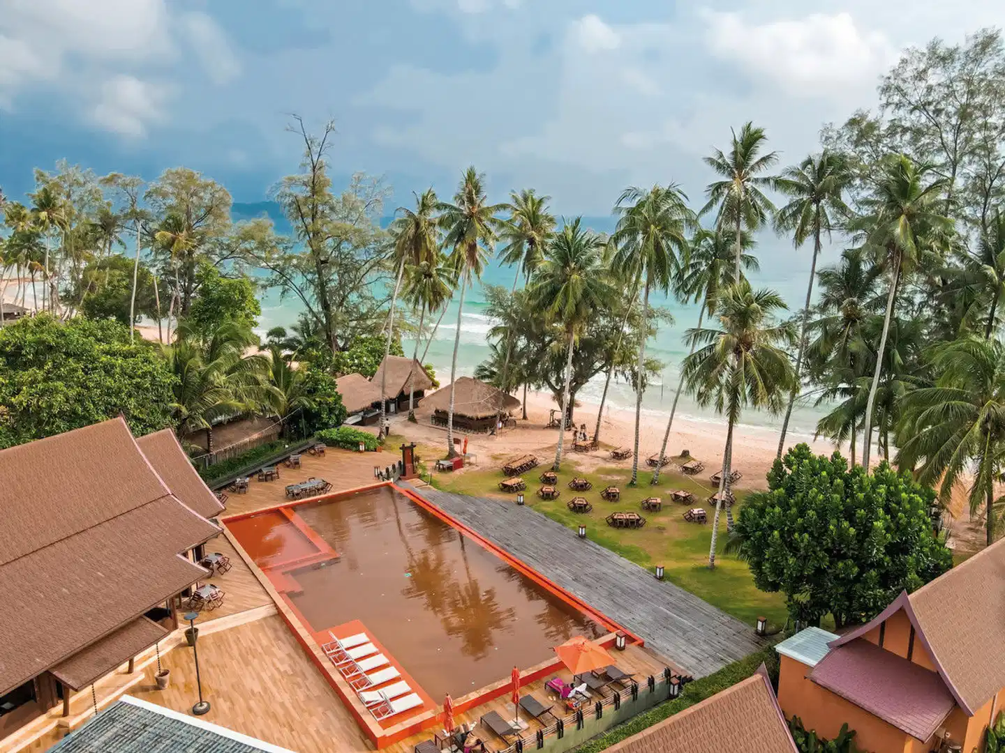 Koh Kood Paradise Beach Terrasse