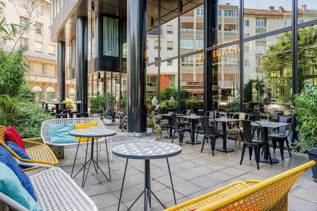 Ruby Lilly Hotel Munich Terrasse