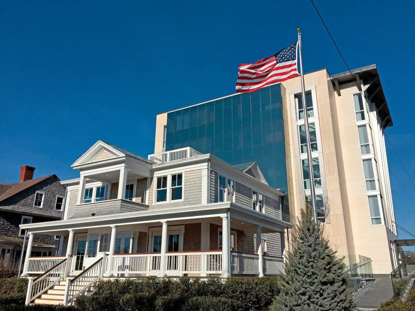 The Preston House & Hotel Aussenansicht