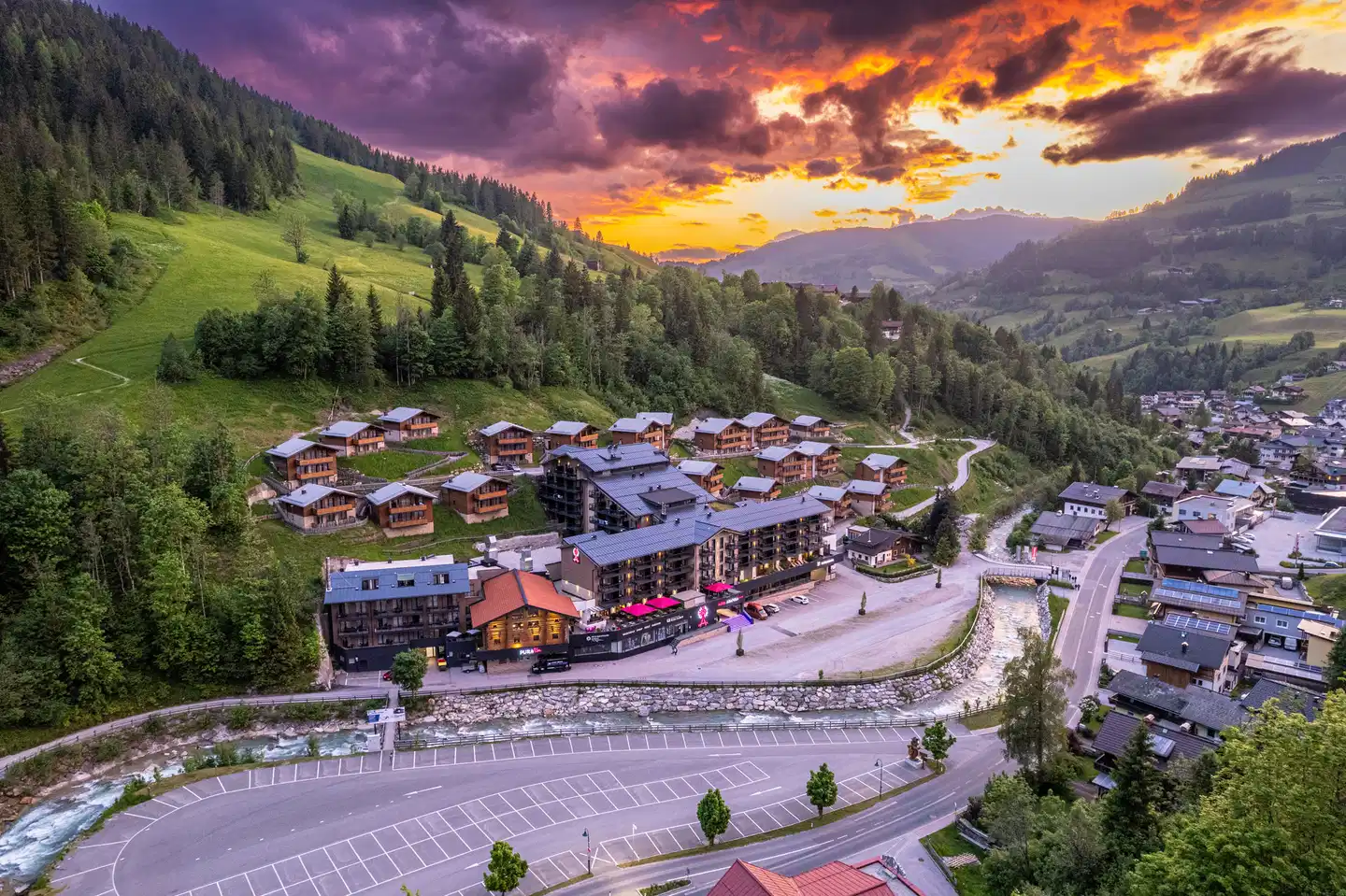 Hotel Adapura Wagrain Aussenansicht