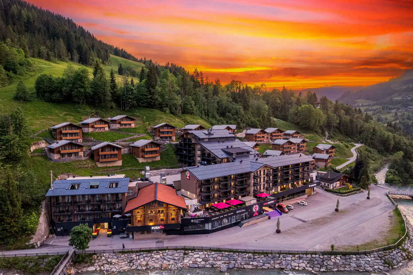 Hotel Adapura Wagrain Aussenansicht