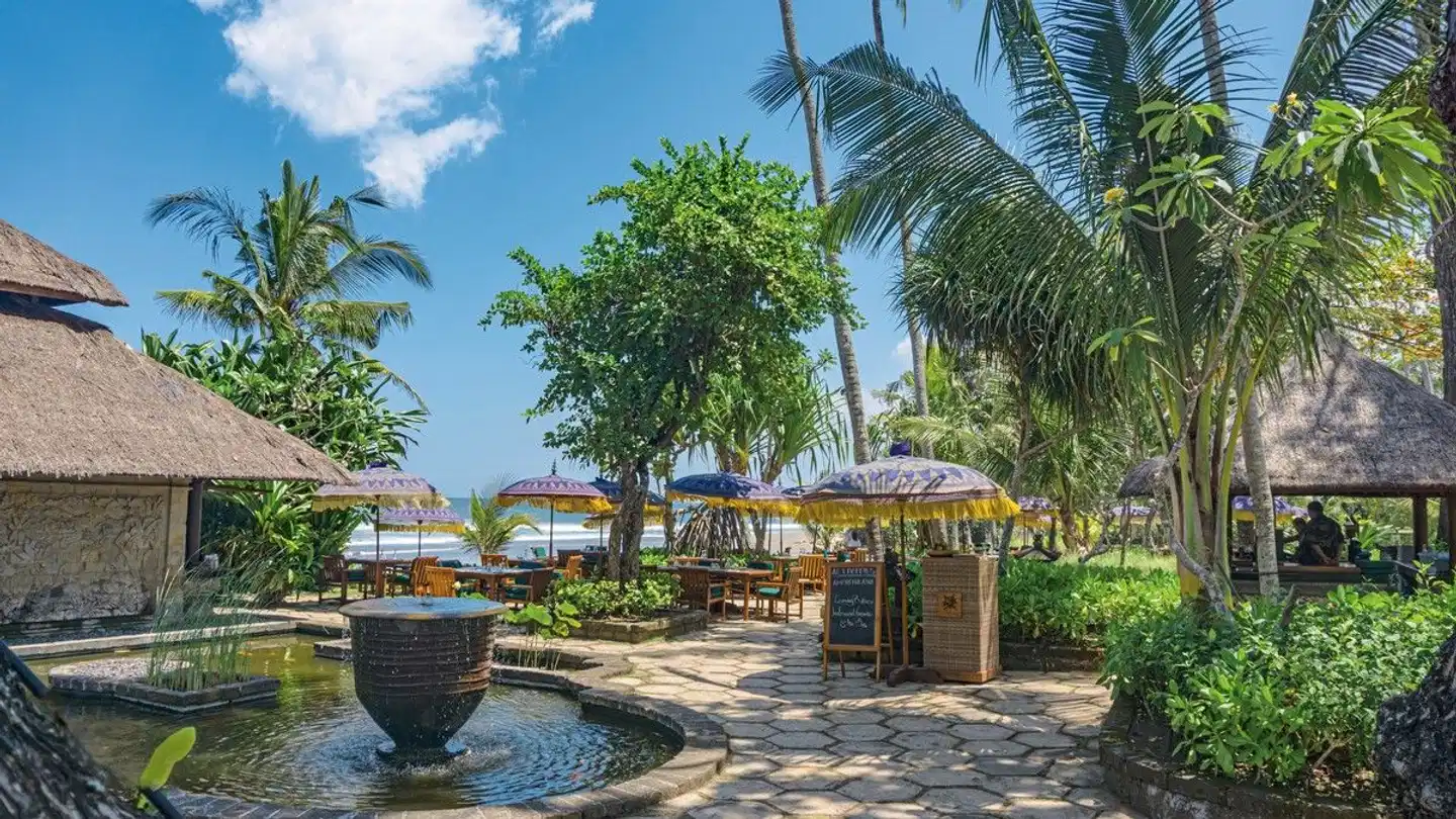 The Oberoi Beach Resort, Bali Garten
