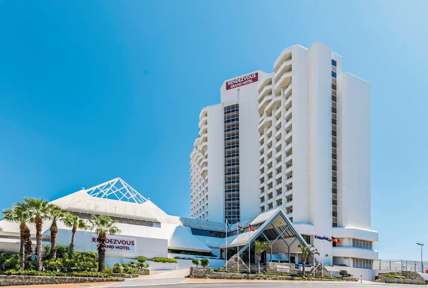 Rendezvous Hotel Perth Scarborough Aussenansicht