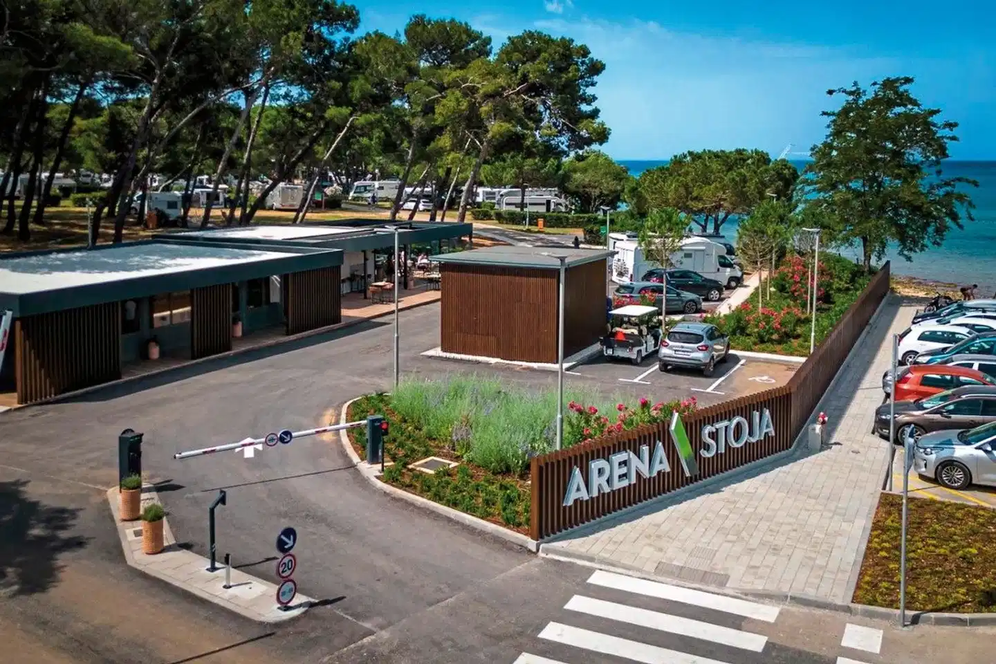 Camping Arena Stoja Aussenansicht