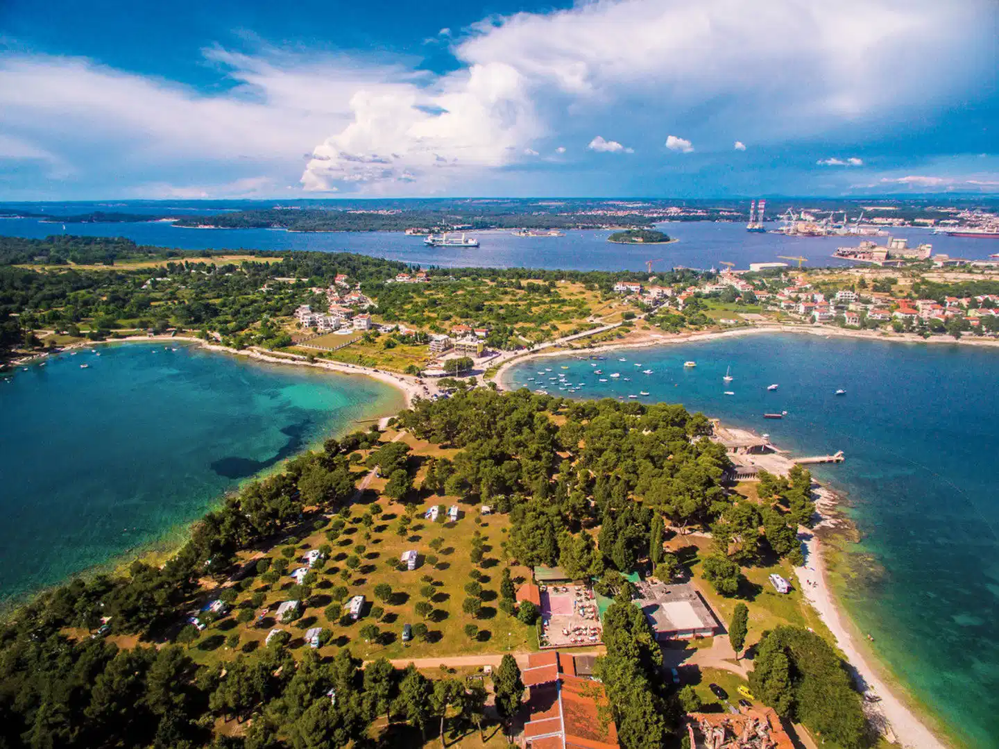 Camping Arena Stoja Landschaft