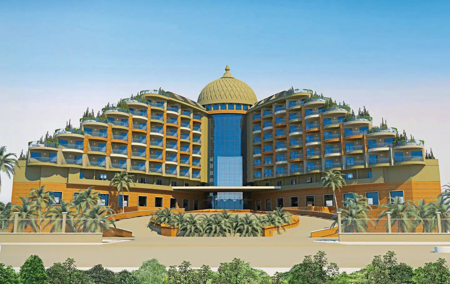 Delphin Palace Aussenansicht