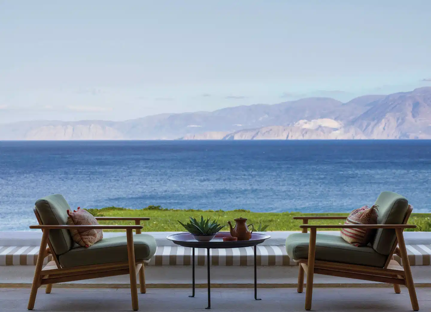 Elounda Mare Hotel Terrasse