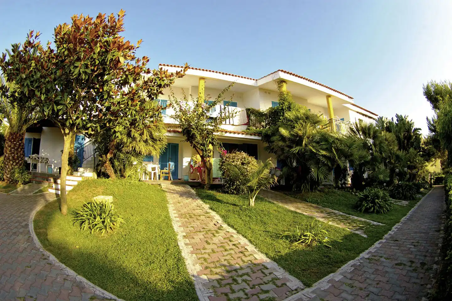 Hotel Villaggio Stromboli Aussenansicht