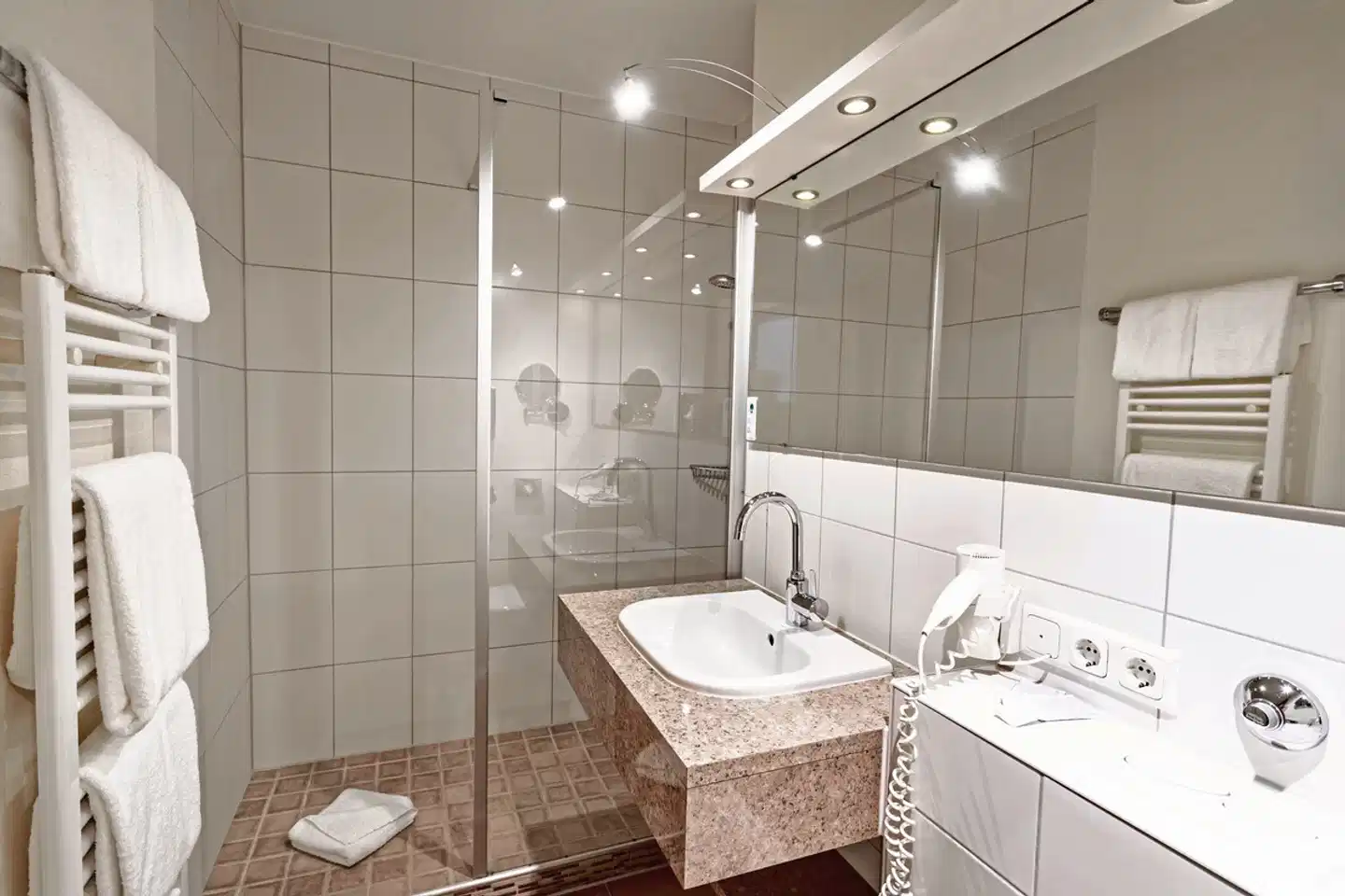 Das Wiesgauer - Alpenhotel Inzell Badezimmer