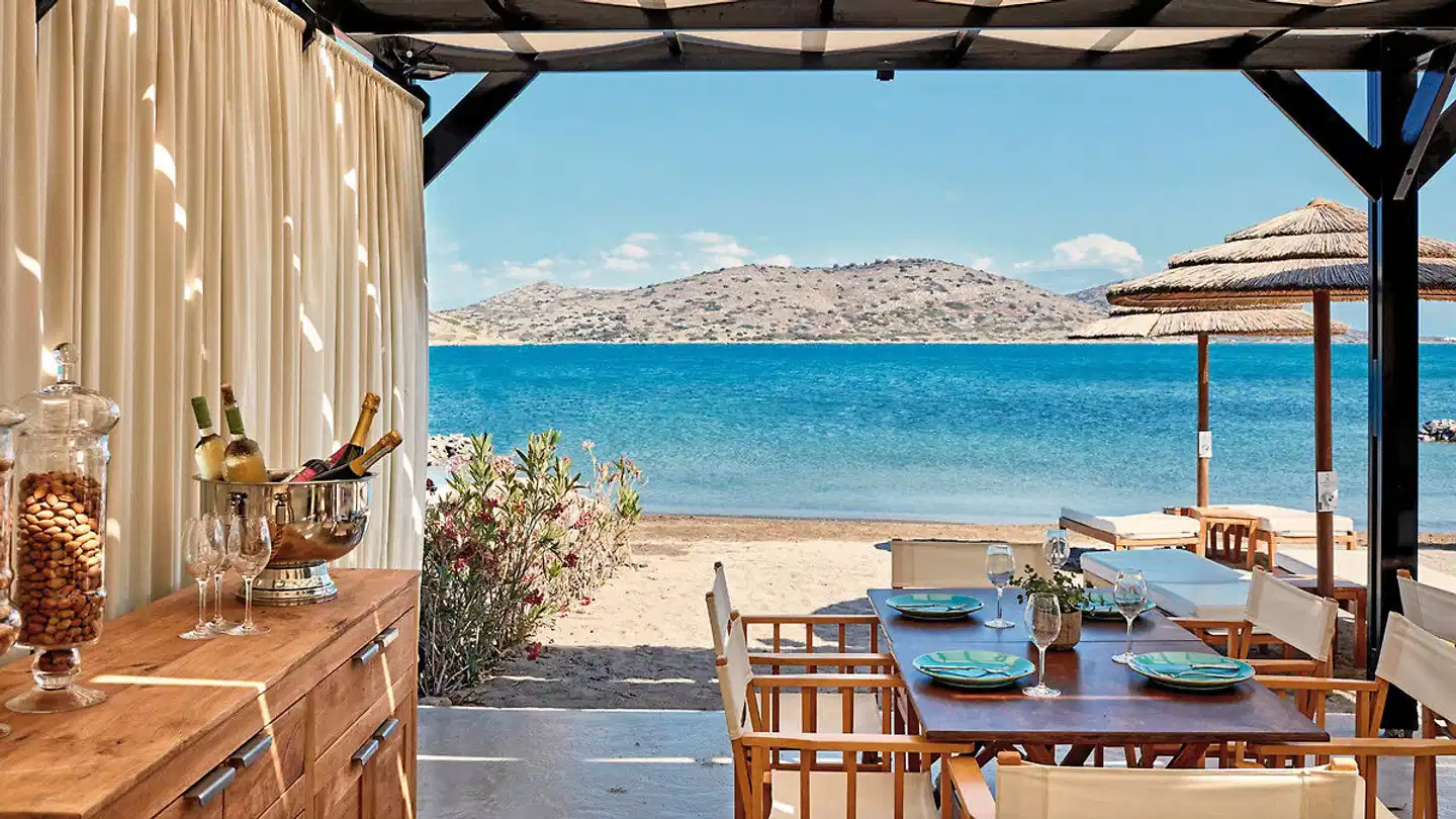 Elounda Gulf Villas Terrasse