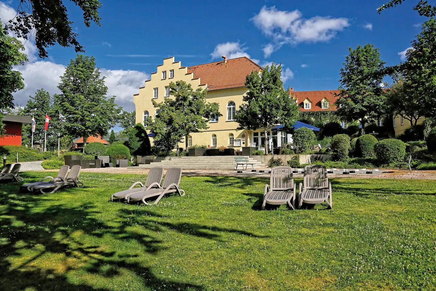 Konsumhotel Dorotheenhof Weimar Garten
