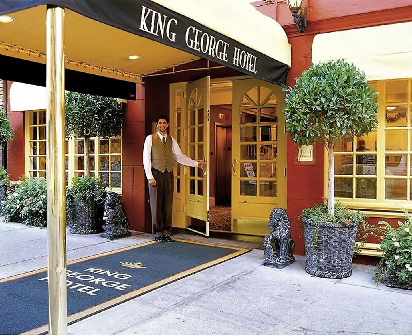 King George Hotel Aussenansicht