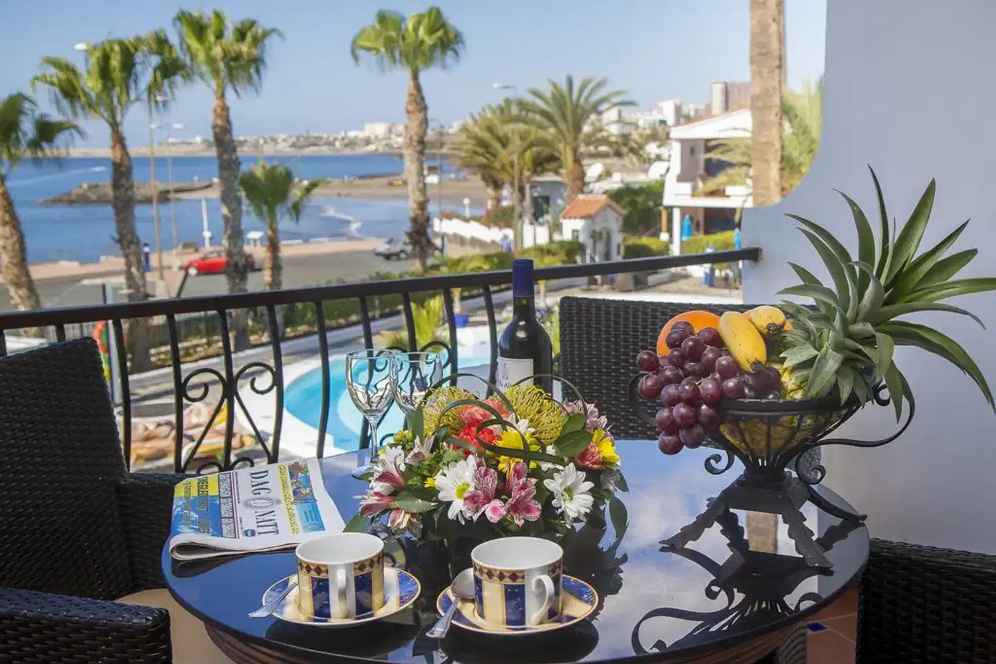 Sunsuites Carolina Terrasse