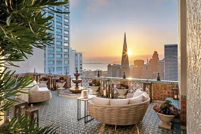 Fairmont San Francisco Terrasse