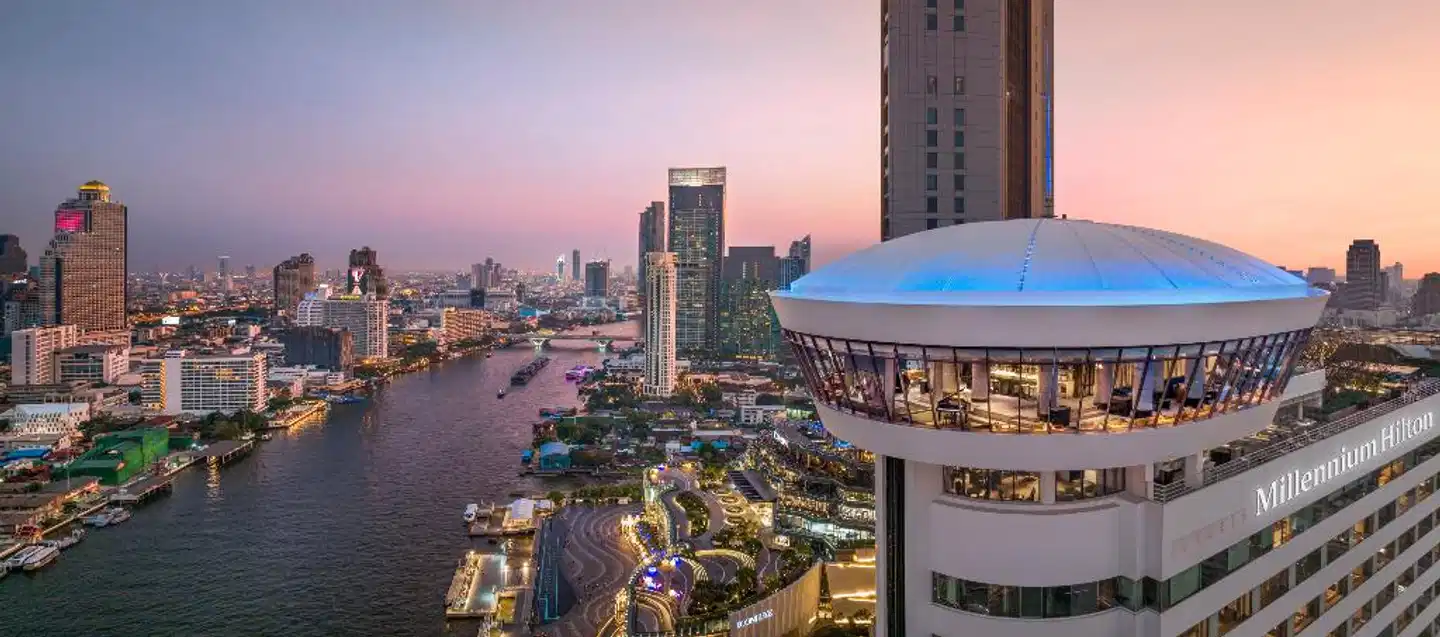 Millennium Hilton Bangkok Aussenansicht
