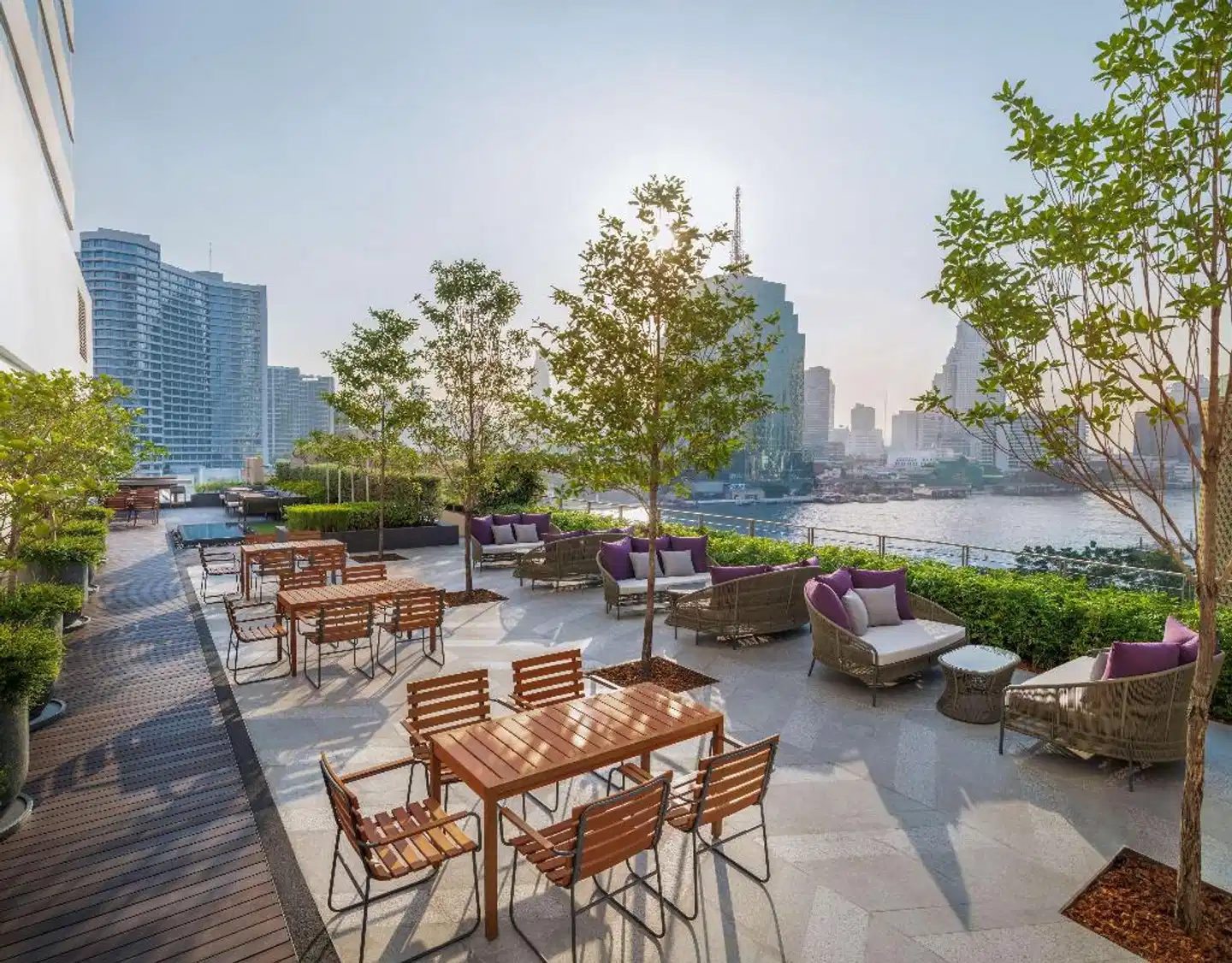 Millennium Hilton Bangkok Terrasse