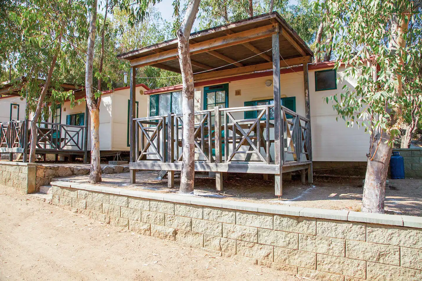 Camping Village Capo D'Orso Terrasse