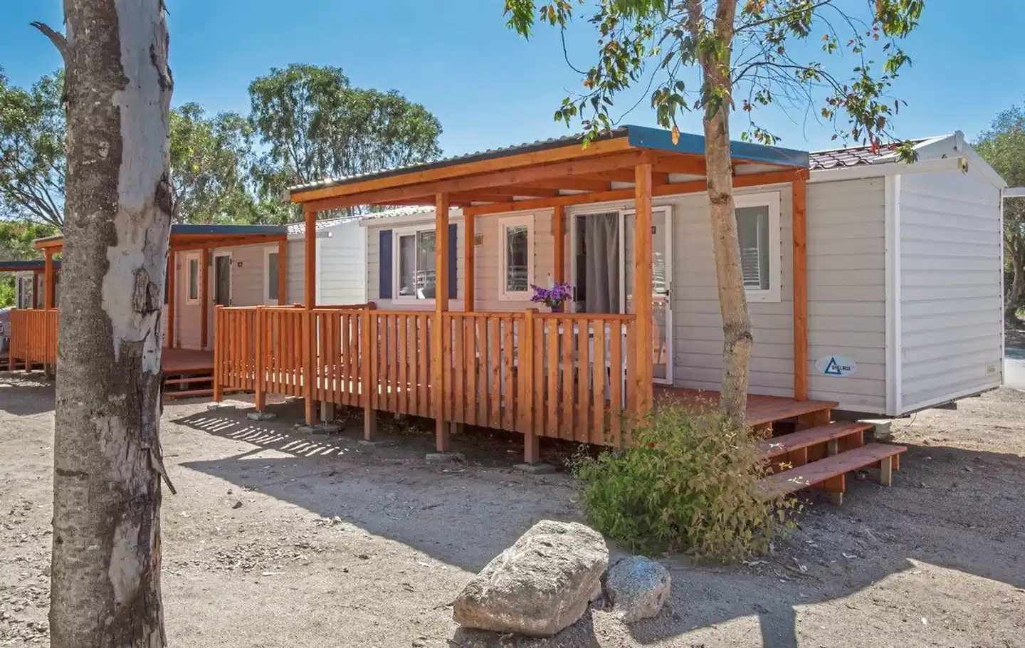 Camping Village Capo D'Orso Terrasse