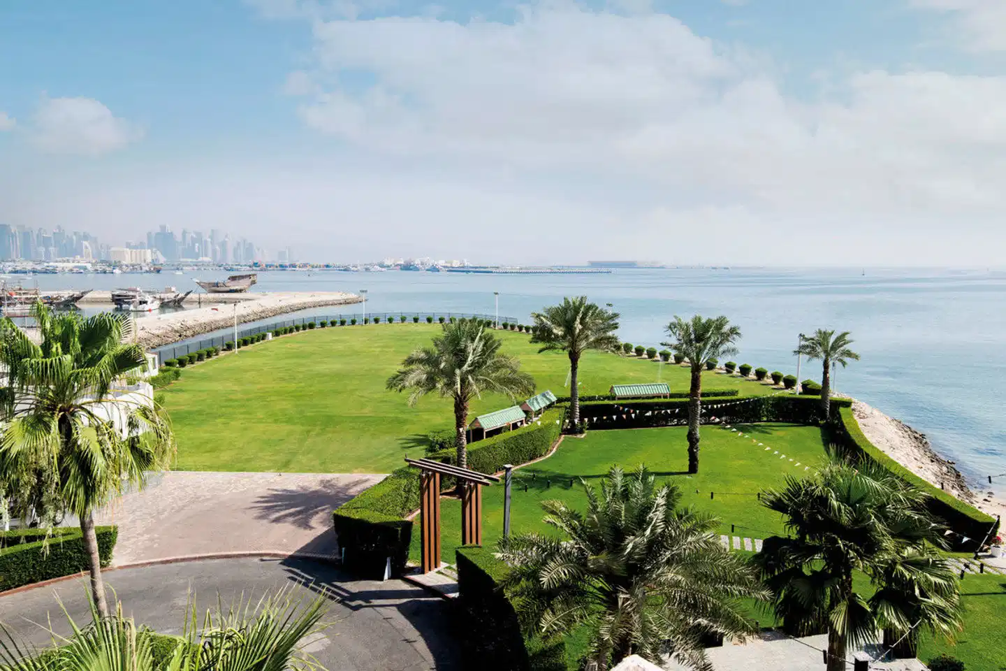 The Ritz-Carlton Sharq Village & Spa Garten