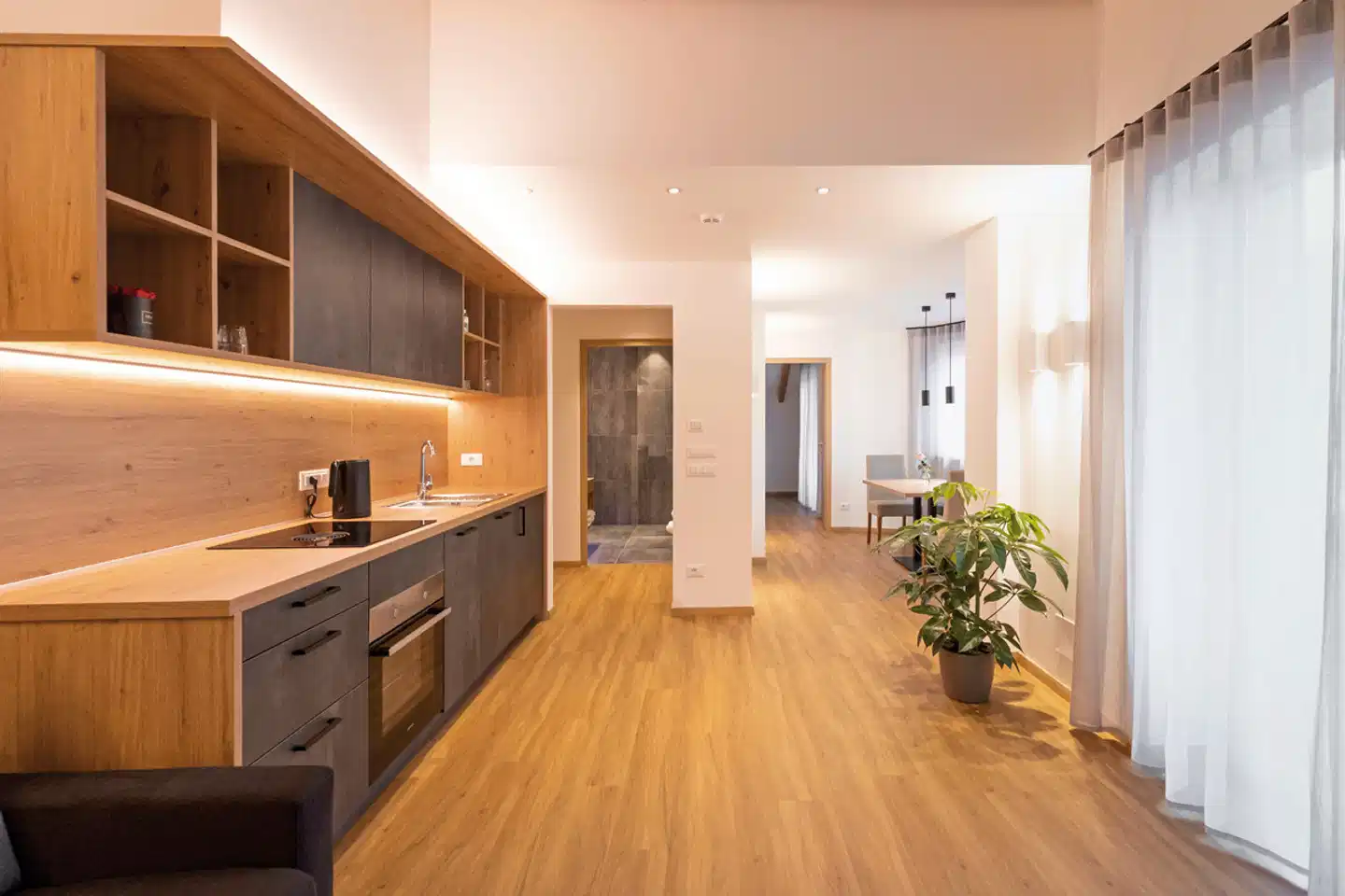 Am Brunnen Apartments Wohnbeispiel