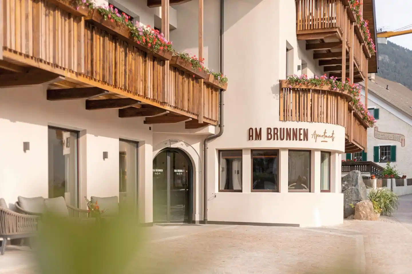 Am Brunnen Apartments Aussenansicht