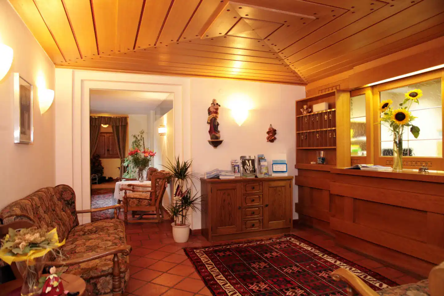 Pension Bergheil Lobby