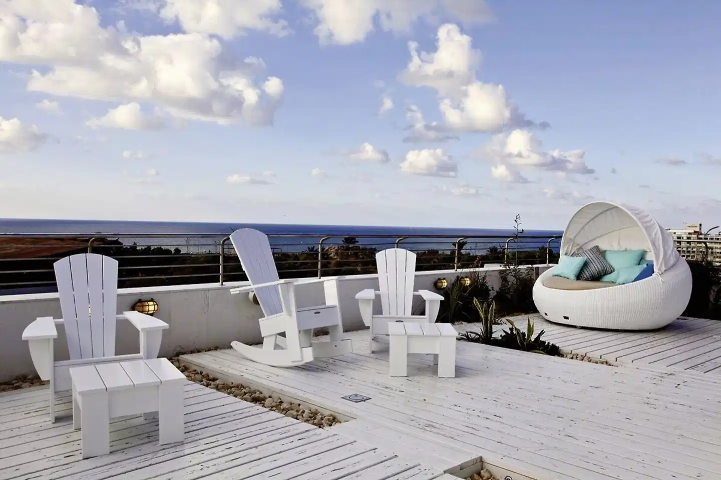 Shalom Hotel and Relax Tel Aviv Terrasse