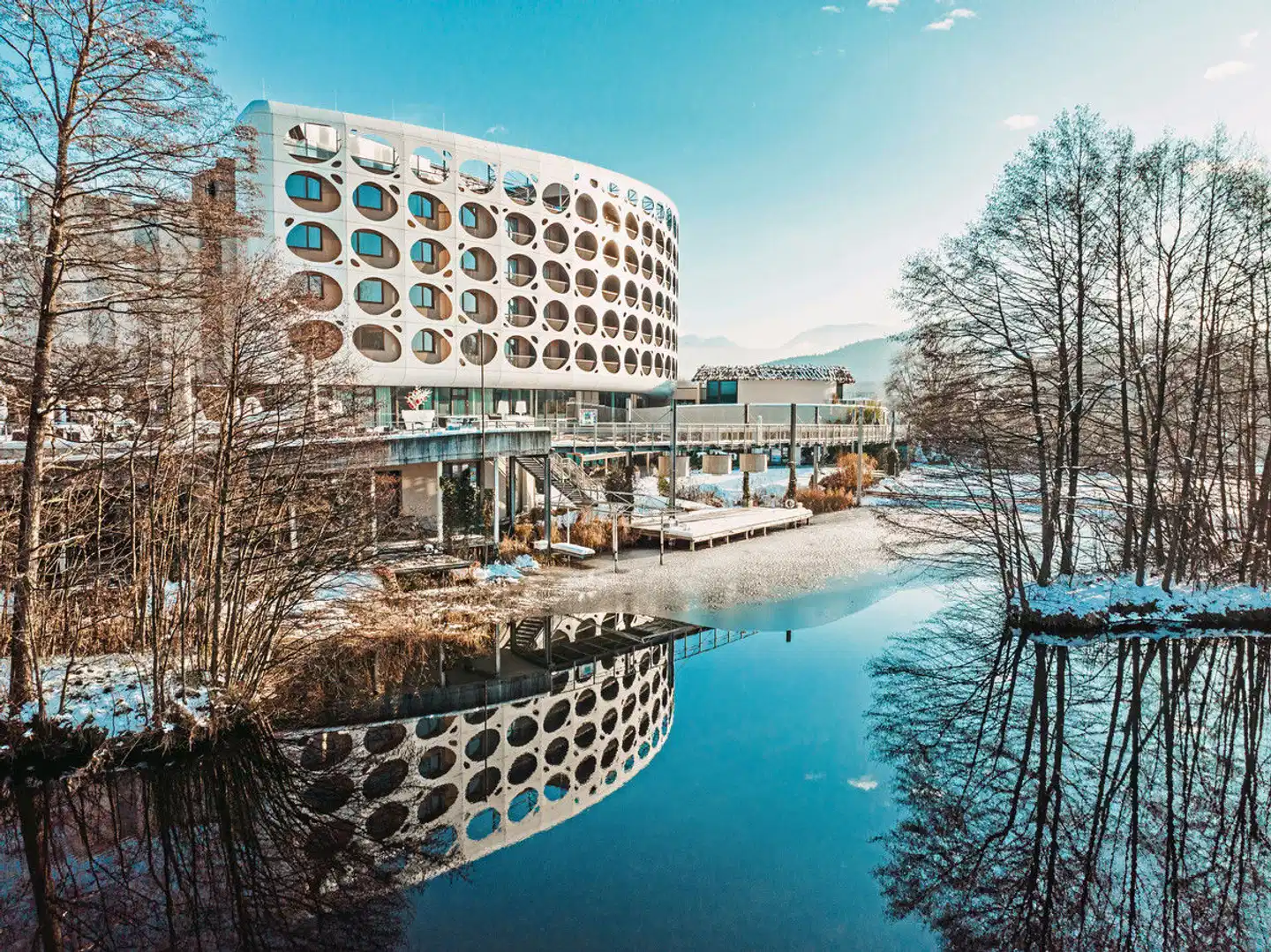 Das Seepark Wörthersee Resort Aussenansicht