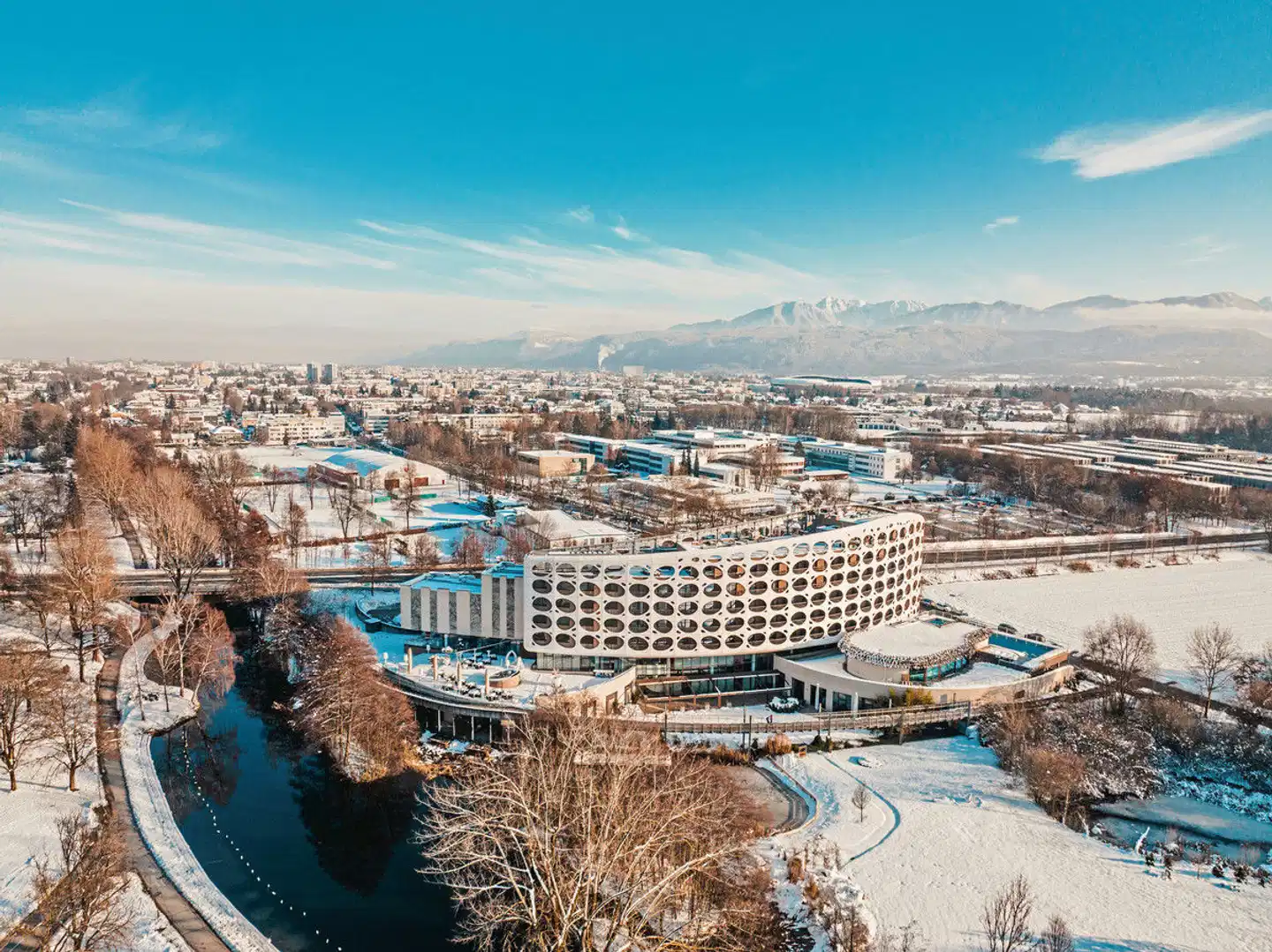 Das Seepark Wörthersee Resort Aussenansicht